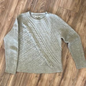 Madewell fringe sweater